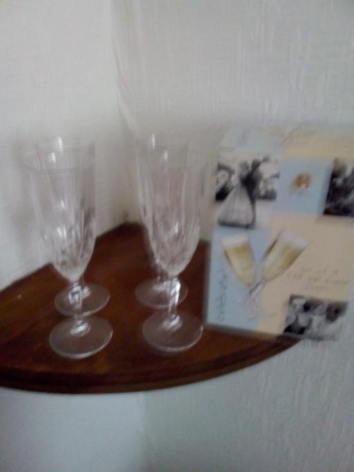 Buy & Sell West Yorkshire Kirklees - Photos for 24% lead crystal flutes glasses