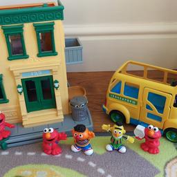 Figures shown in pictures included, good condition but some of the paint work and stickers have been scratched off due to general play.