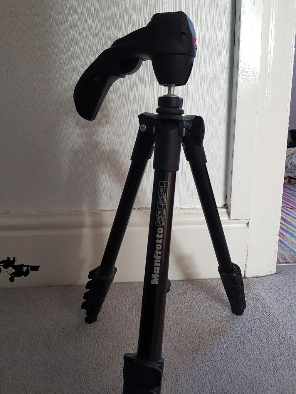 manfrotto compact mkc3-h01 tripod in CV6 Coventry for £20.00 for sale ...