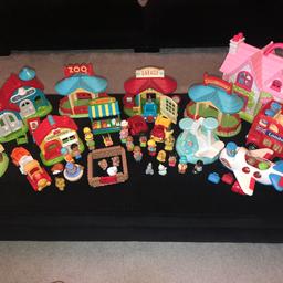 Hardly used Happy land bundle bought last year but only used a couple of times still in lovely condition, a few little items missing (zoo animals, a couple of bits from the house) but can buy these separately.
