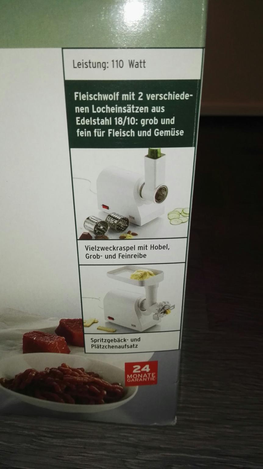 5 Liter Elektro-Küchenmaschine Edelstahl - Fleischwolf & Zerkleinerer Für Haushalt