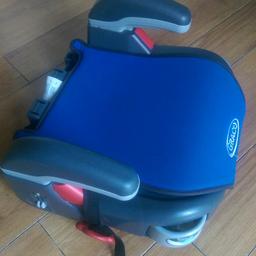 Graco child's car booster seat 
used but in good condition. 
has cup holders either side. 
Collection Eccles