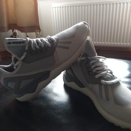 Size 10 men's. practically brand new. I bought these for my partner, he wore them in the house for an hour and said they were too tight on his toes. Been stuck away in wardrobe for last few months. £20 NO OFFERS please. collection Knuzden Blackburn.