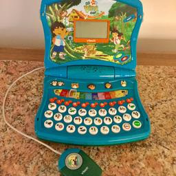 V-Tech Laptop teaching phonics,numbers & fun games!
Go Diego Go Animal Rescue Laptop