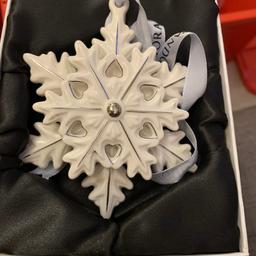 Pandora snowflake tree decoration like new in box only selling as have 2! £20