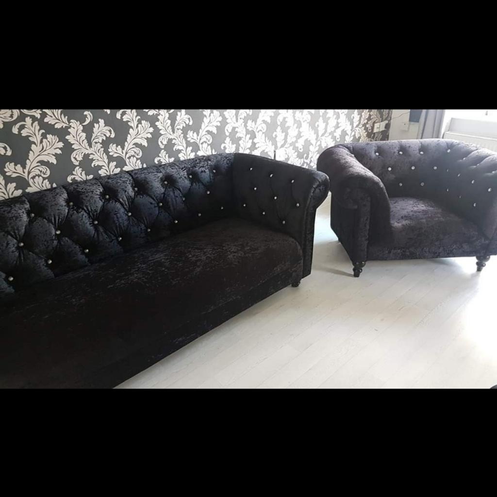 3 seater chesterfield sofa in Doncaster für 200,00 £ zum Verkauf