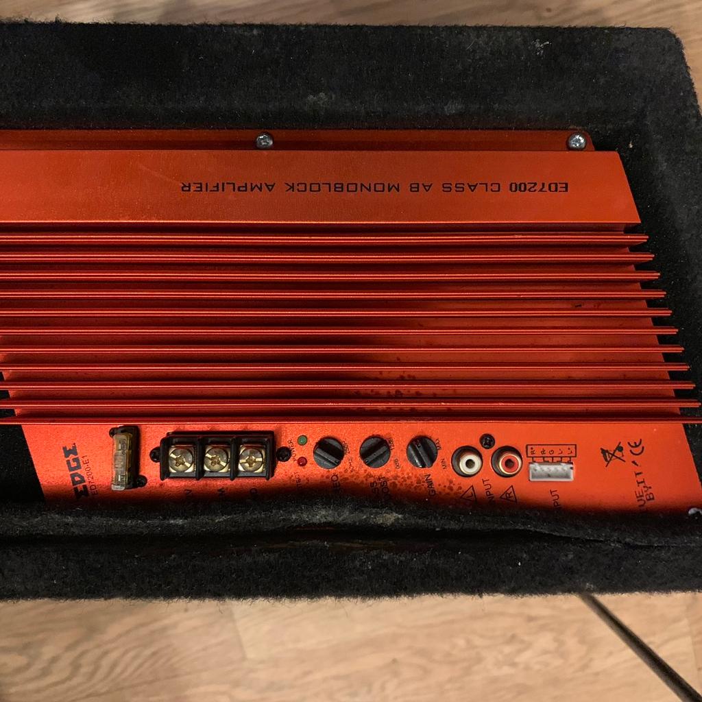 Edge ED7200 Active subwoofer 10” slimline 750 in London für £ 30,00 zum