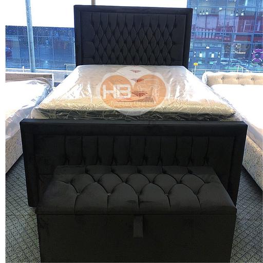 Buy & Sell South Yorkshire Barnsley - Photos for SOPHIE GAS LIFT OTTOMAN BESPOKE BED - DOUBLE