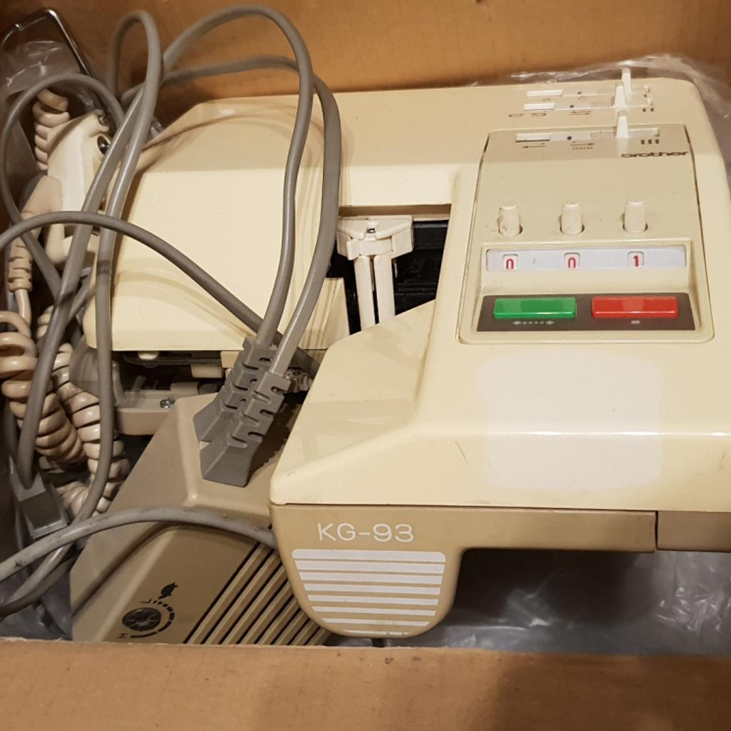 Strickmaschine Brother KH970, CB1, KR850 in 9020 Klagenfurt für 2.800,00 € zum Verkauf