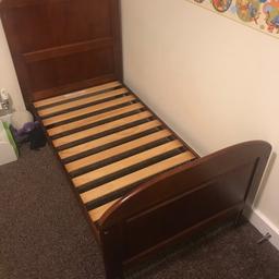 Good condition bed or could be a cot bed as still have parts. From smoke and pet free home. Few scratches. Pick up ls10