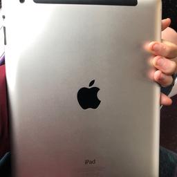 iPad 4th generation, turns on and off but was working fine earlier... in good condition comes with box and charger and travel charger. 32gb not sure what sim it takes. pickup only 
OFFERS!!! Best offer takes it.