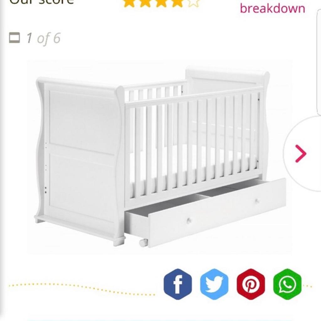 White Sleigh Cotbed in B75 Birmingham für 100,00 £ zum Verkauf Shpock DE