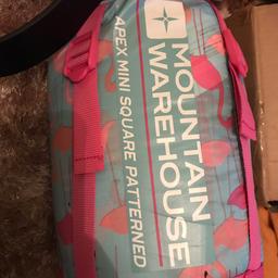 Brand new mountain warehouse sleeping bag