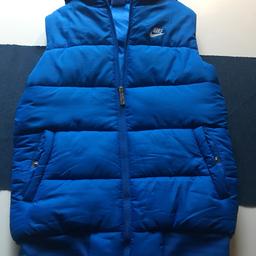 Blue Nike Gilet for sale
Good condition