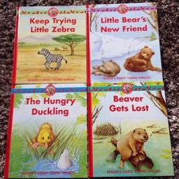 Four Reader's Digest Young Families books. Lovely stories and in brilliant condition.