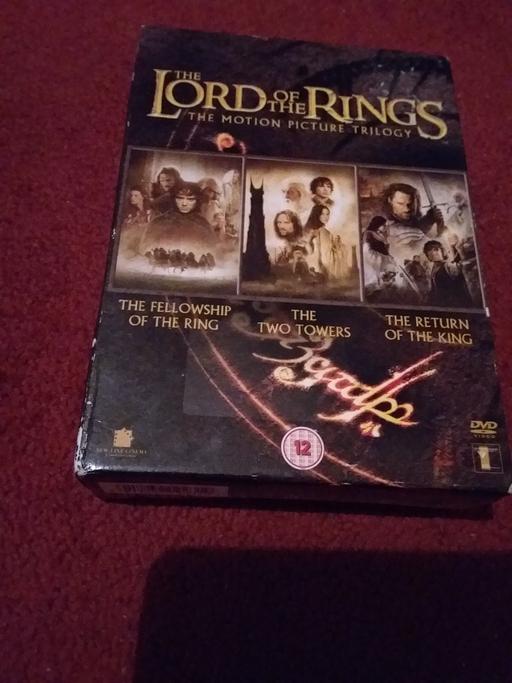 Buy & Sell Swansea - Wales Brynhyfryd - Swansea - Photos for THE LORD OF THE RINGS ( 3 FILM ) DVD BOXSET.