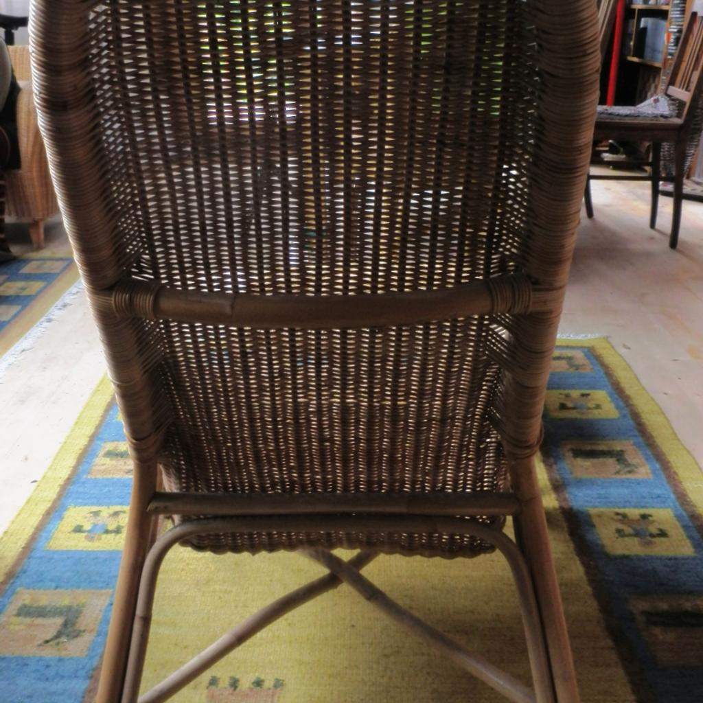 Korbsessel, Ratansessel /Ratan/Rattan+Fußteil in 64646 Heppenheim für €