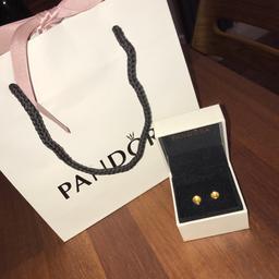 Brand new pandora November birthstone earrings, never worn or taken out of box, duplicate gift but lost receipts. Collection from wn3 or postage at an extra cost.
