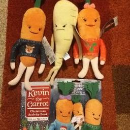 also 2018 Kevin and Katie carrots plus childrens sticker book as new