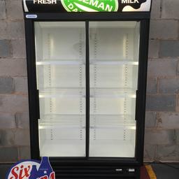 STAYCOLD 2 / Double Door Shop/ Drinks/ Cans/ Bottle Display Chiller/ Fridge in excellent working order complete with 6 adjustable shelves, internal lighting and sliding doors. This item has also been fitted with a brand-new compressor. This item runs on a standard UK 13 Amp plug. Product Info -  Model SD1140. Dimensions - Length 1135mm / Depth 640mm / Height 2010mm. Gas R134a.

Any questions, please contact me on 07805 751126.

Item Number. 046