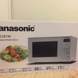 Brand new microwave oven (Silver) 20L