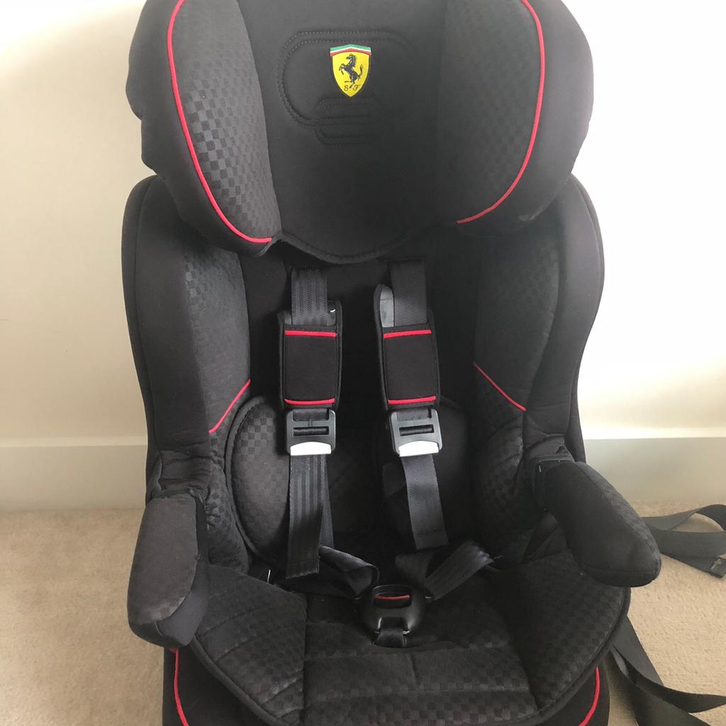 Ferrari imax sp isofix group 1 hot sale 2 3 black car seat