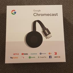 Verkaufe hier einen Google Chromecast.
 Er ist neuwertig und wurde nur kurze Zeit verwendet.

Das Perfekte Weihnachtsgeschenk für Jung & Alt!