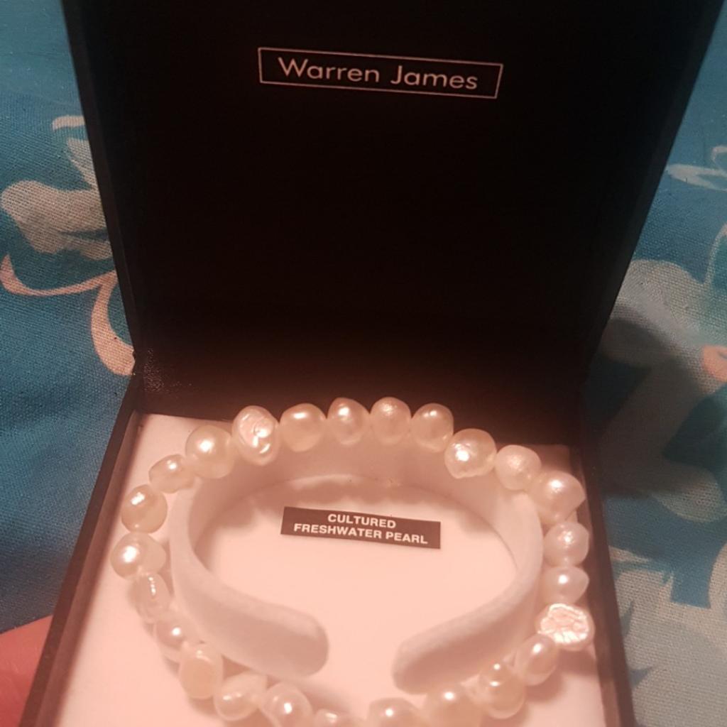 Warren james freshwater pearl on sale bracelet