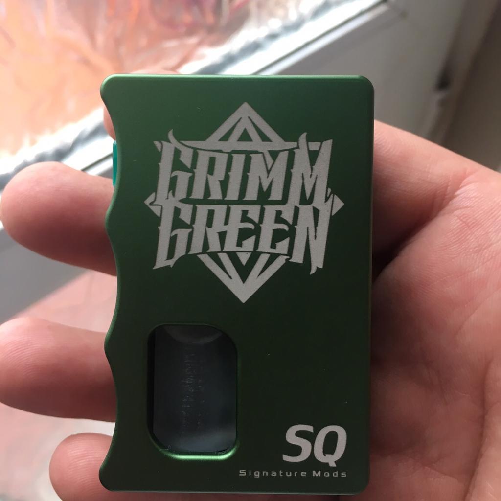 Sq squonk grim green limited edition vape in CT14 Dover for