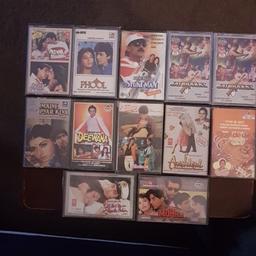 12 Bollywood audio tapes
Some are in original sealed packaging

Reasonable offers welcome. 
