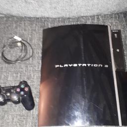 Good con play station 3with 10 game but no box £45
