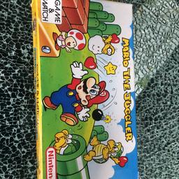 Verkaufe mit schweren herzen mein Nintendo Game & Watch mario the juggler von Jahr 1991 mit original Schachtel und Anleitung bei fragen könnt ihr mir gerne schreiben