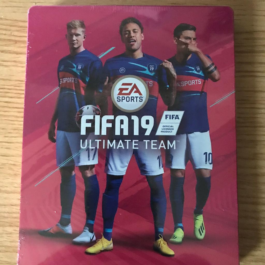 FIFA 19 steelbook case only brand new sealed.
Please note no game included