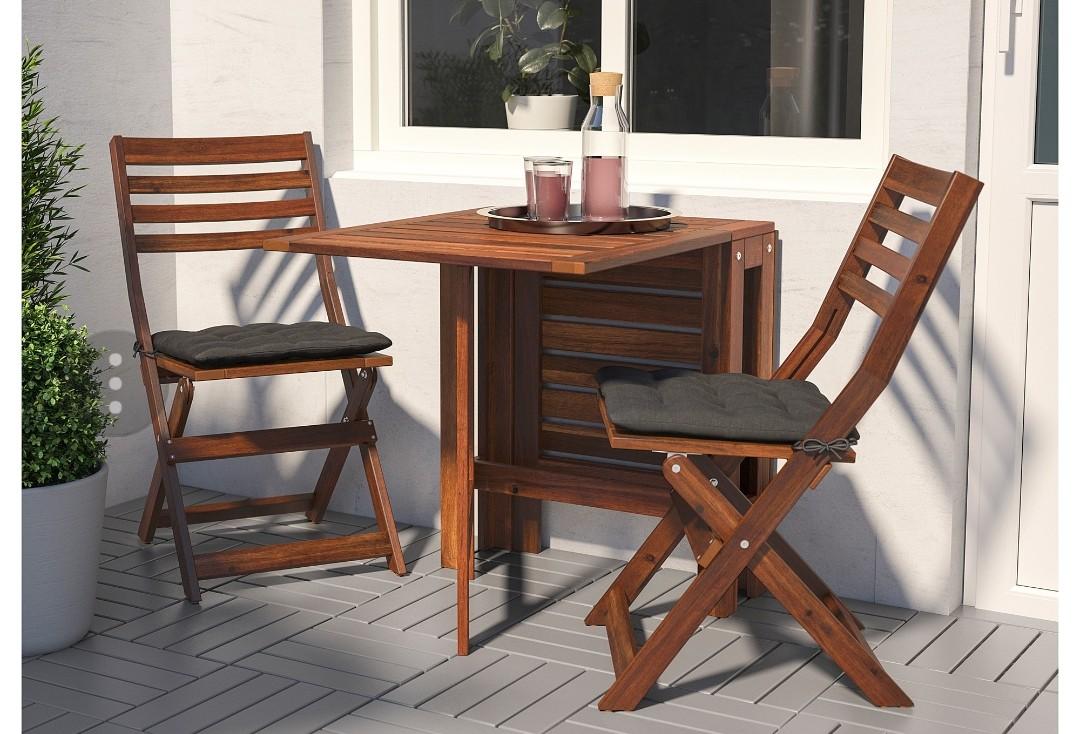 IKEA ÄPPLARÖ Set für Balkon / Garten in 4690 Pitzenberg für 60,00 € zum