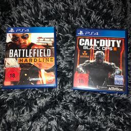 Verkaufe 2 PS4 Spiele in einem guten Zustand!
- Battlefield Hardline
- Call of Duty Black Ops 3