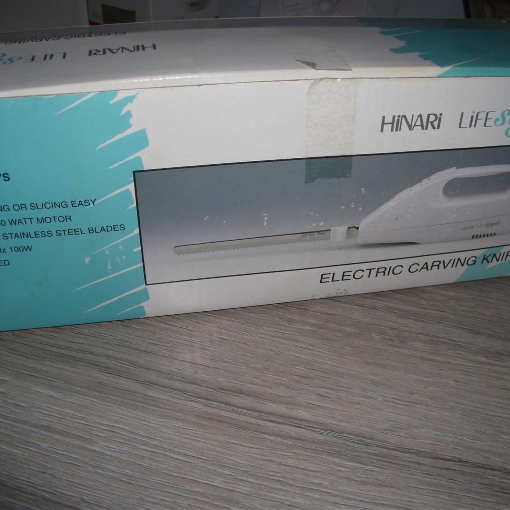 Hinari Lifestyle Electric Carving Knife in Barnsley for £4.00 for sale Shpock