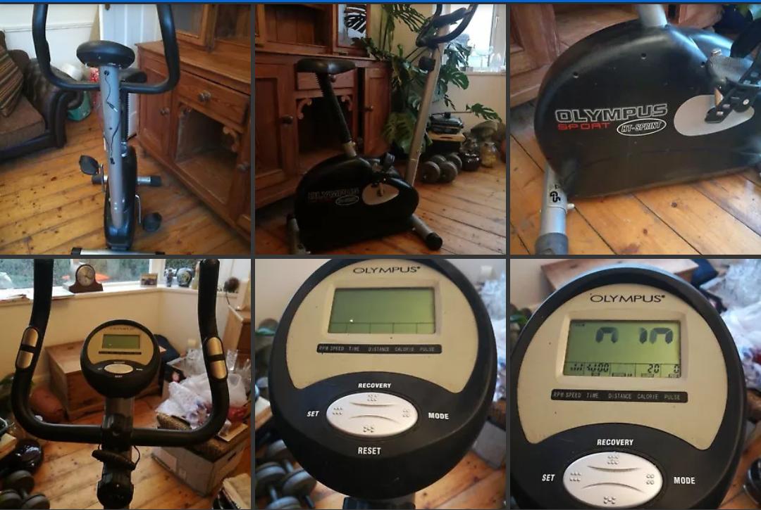 Olympus sport sprint exercise bike manual new arrivals