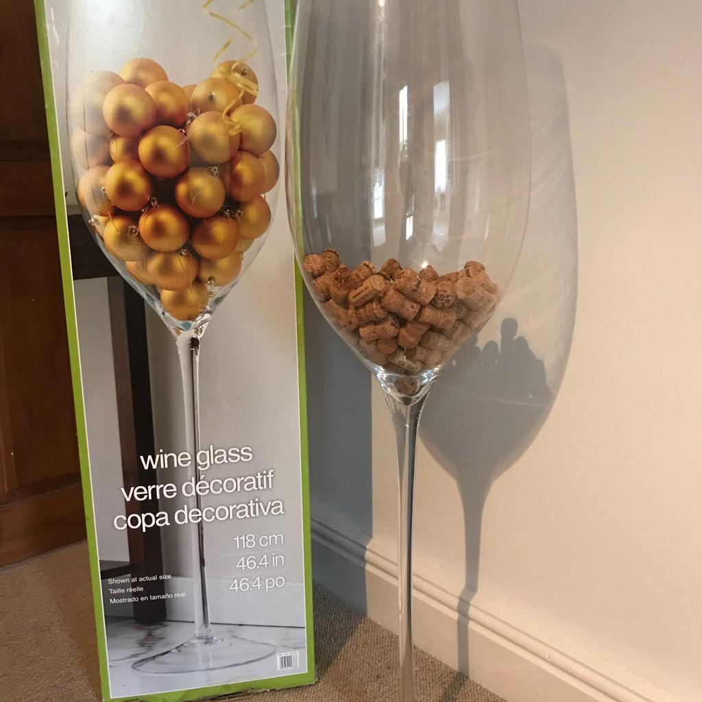 Oversized decorative wine glass in DE1 Derby for £50.00 for sale Shpock
