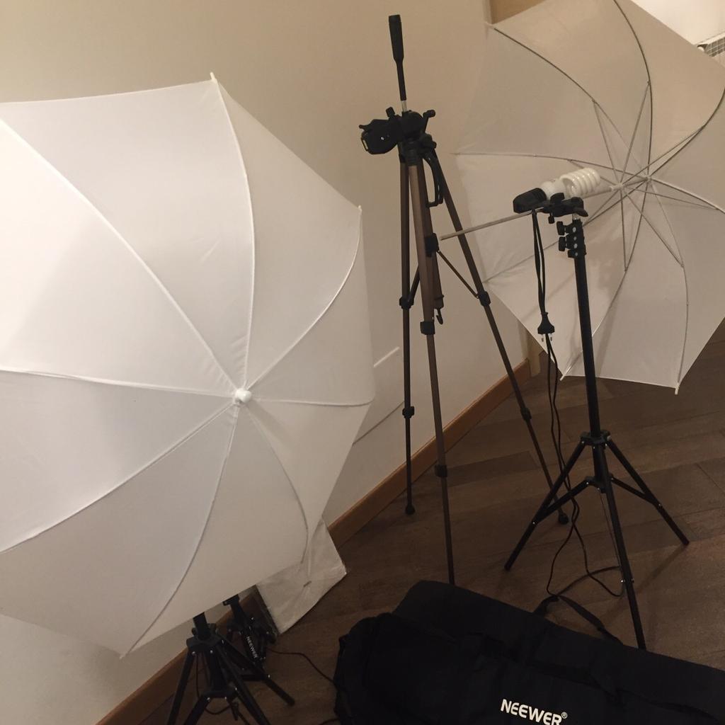 Set Softbox Fotografico Andoer - 2 Luci LED Bicolore 85W, Stativo 2m, Telecomando - Foto 6