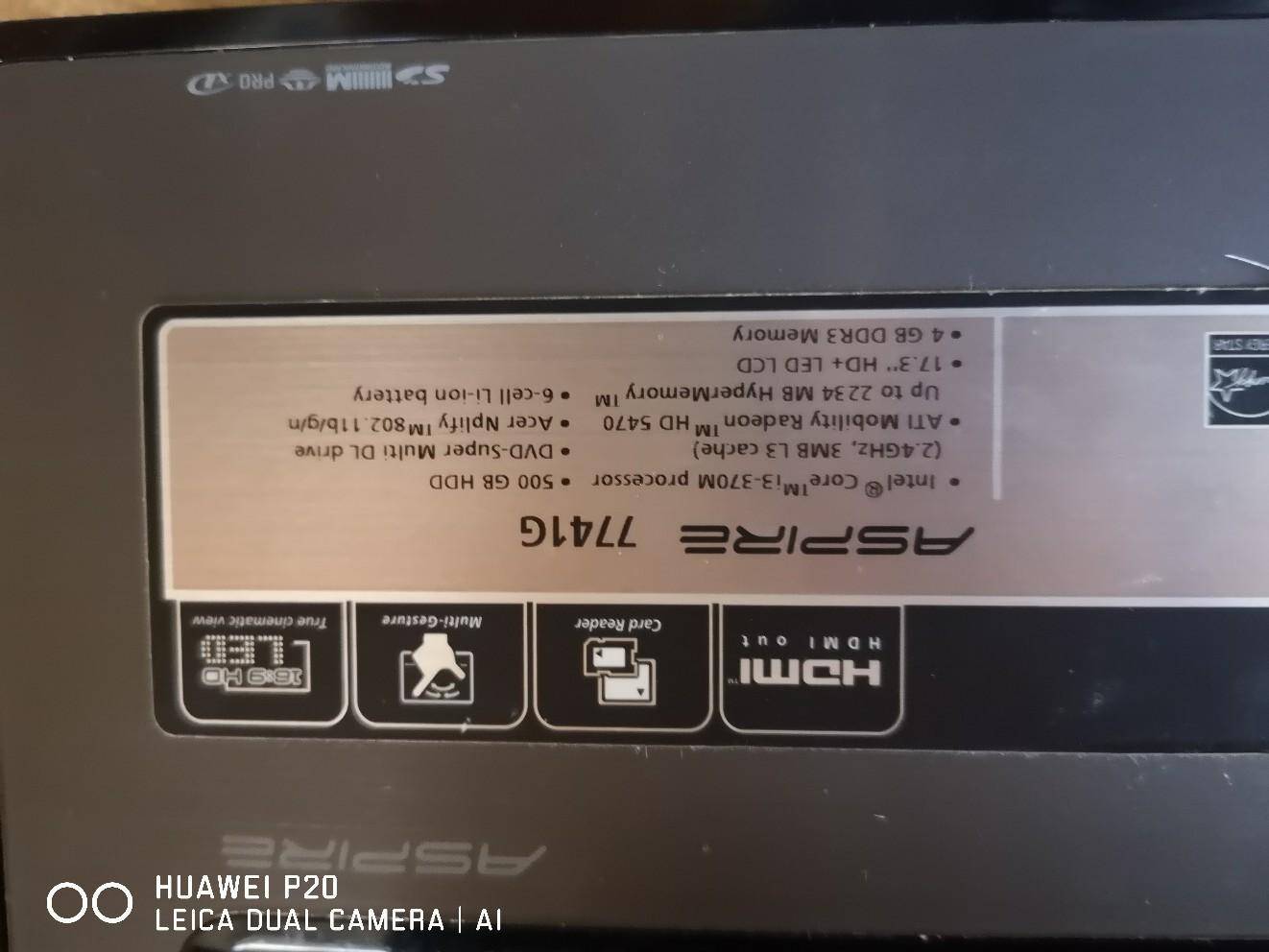 Acer laptop in 91233 Neunkirchen a. Sand für 170,00 € zum Verkauf