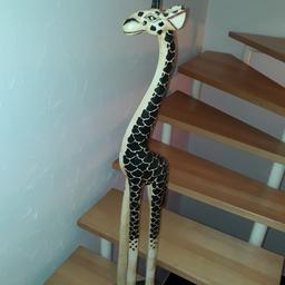 1,20 cm große schöne Holz Giraffe zuverkaufen
Abholung kein Versand