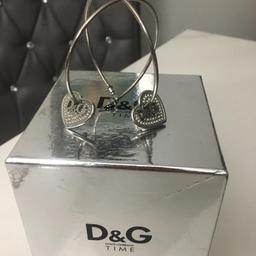 D&G Ohrringe mit ovp im neuwertigen Zustand Versand möglich