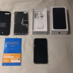 I have for sale my lovely iPhone 7 Plus. No issues whatsoever. Always had a cover and screen protector.
Model - iPhone 7 Plus
Colour - Jet Black
Network - Unlocked
Hard drive/Capacity - 32GB
Condition - Very good 2 light marks on top & light scratches on screen. But you cannot see them when the phone is in operation.
(Please see pictures).
Price - £350
Extras - Box, plug, new usb lead, new black leather flip case, Charging case, tempered glass screen protector.
No time wasters
No stupid offers