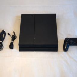 I have for sale a refurbished Sony PlayStation 4. It has a hard drive space of 500GB. It has been fully cleaned inside and out and serviced so it will not breakdown on you. Everything is working perfectly. This comes with brand new leads and an official PlayStation 4 controller.

Postage, Delivery,
Collection is available.

Would make a great Xmas present, if required.

STRICTLY NO TIME WASTERS
PRICE IS FAIR & FINAL.
SERIOUS BUYERS ARE WELCOME.