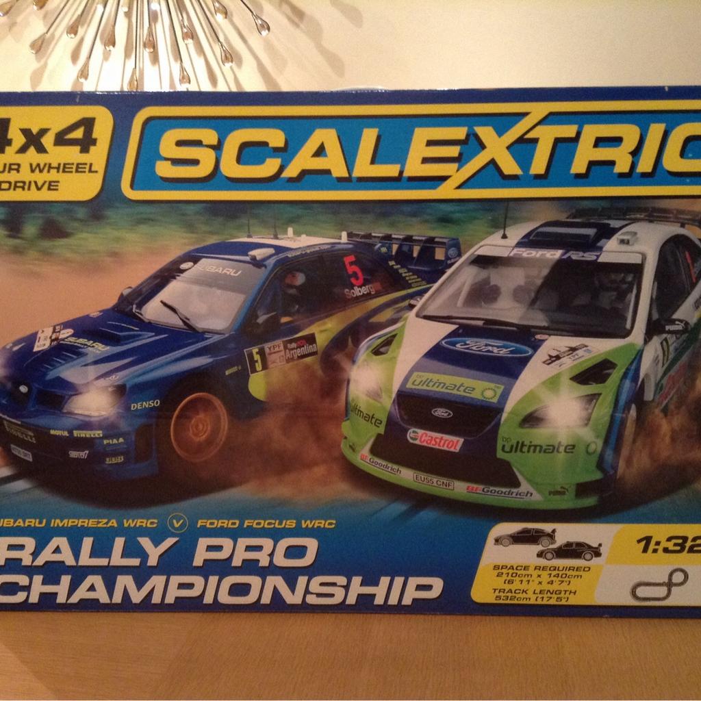 scalextric rally set