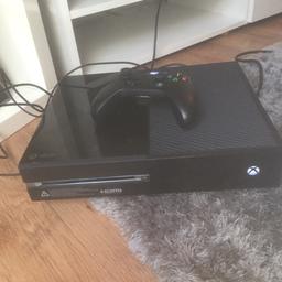 Xbox one for sale with remote and power cable. (no hdmi) It needs wireless hardware repair. Pick up only Harwood.