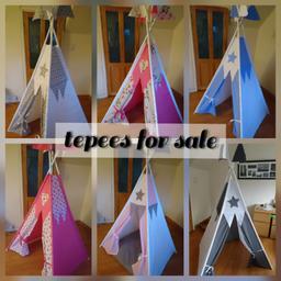 Tepees for sale. Brand new