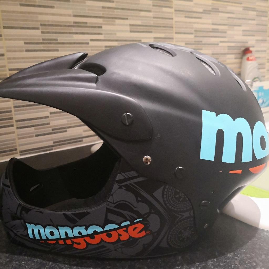 Mongoose full best sale face helmet