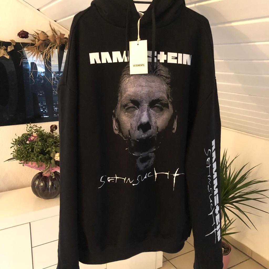 Vetements Rammstein Hoodie *Extrem Rare* in 64584 Biebesheim für