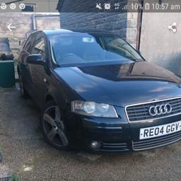 Hi this is my brothers a3 not passed mot starts and drives has all lights on dash when we put battery back on car interia is bad condition has 18inch sline wheels genuine and also 6 weeks ago new turbo not recondtion brand new I have no need for this just parked on my brothers drive need it gone now asap so selling as spares or repairs don't come down expecting a mint car no spares or repairs u want it come please don't waste my time thank u thanks for looking
